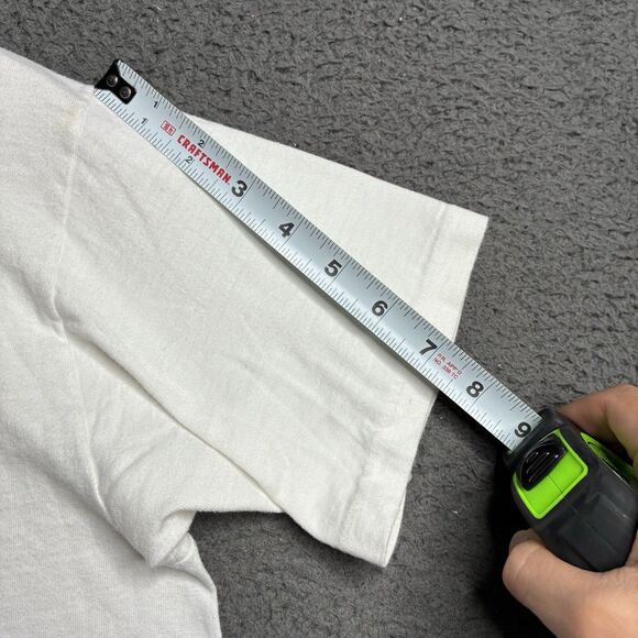 Vintage 80s Texas T-Shirt Mens Medium Yellow Rose Graphic Single Stitch USA Made - Picture 6 of 8